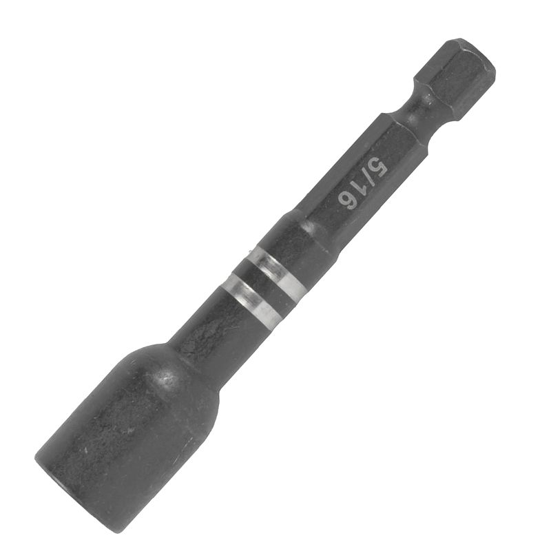 IMPACT NUTSETTER 5/16&#39;X 65MM MAGNETIC CARDED