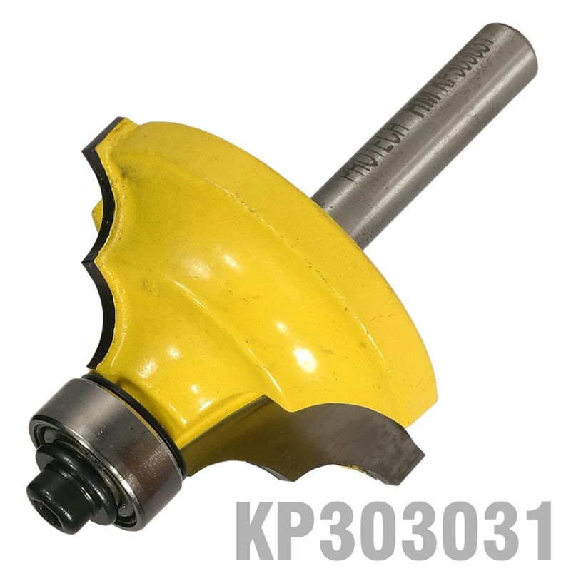 DOUBLE ROUND  BIT 1 1/2&#39;  X 11/16&#39; RADIUS 3/16&#39; 1/4&#39; SHANK