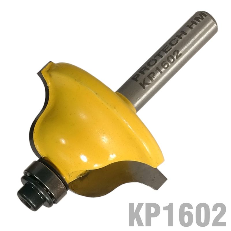 ROMAN OGEE BIT 1 3/8&#39; X 16MM (1/4&#39; RADIUS) 1/4&#39; SHANK