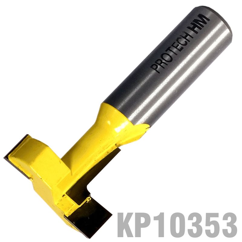 T SLOTTER &amp; SLAT WALL CUTTER 28MMX8MM 1/2&#39; SHANK