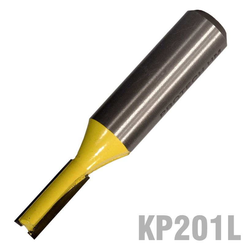STRAIGHT BIT 1/4&#39; (6.35MM) X 3/4&#39;(19MM) TWO FLUTE 1/2&#39; SHANK