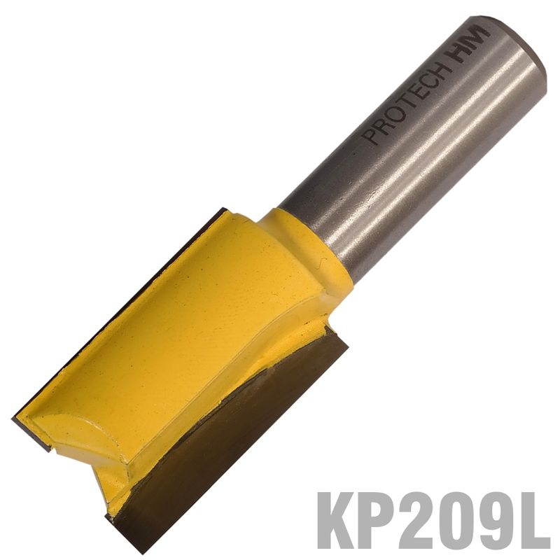 STRAIGHT BIT 7/8&#39;(22.2MM) X 1 1/4&#39;(31.8MM) TWO FLUTE 1/2&#39; SHANK