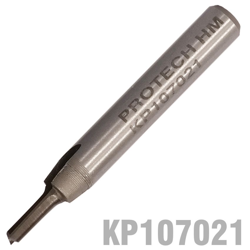 STRAIGHT BIT 1/8&#39; (3.2MM) X 1/2&#39; CUT SOLID CARBIDE 2 FLUTE 1/4&#39;SHANK