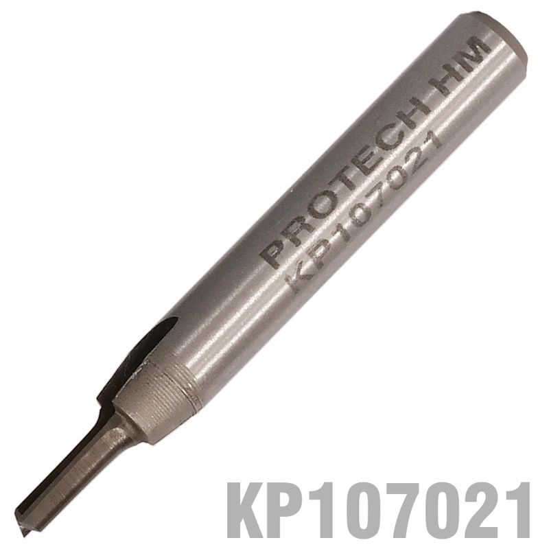STRAIGHT BIT 1/8&#39; (3.2MM) X 1/2&#39; CUT SOLID CARBIDE 2 FLUTE 1/4&#39;SHANK