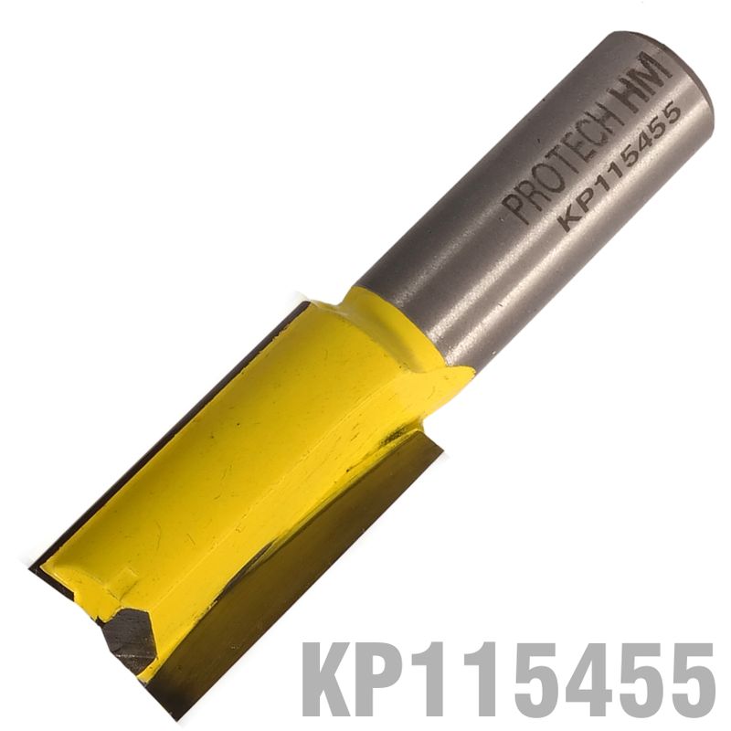 STRAIGHT BIT 5/8&#39;(15.9MM) X 1 1/4&#39;(31.8MM) CUT 2 FLUTE WITH BOTTOM CUT