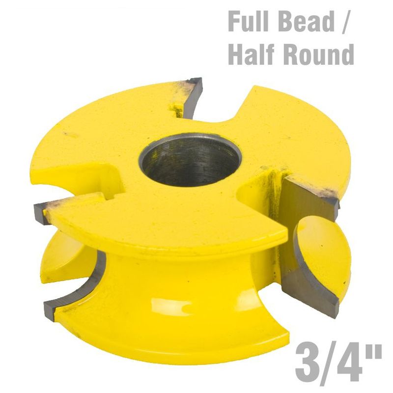 FULL BEAD/HALF ROUND  3/4&#39;