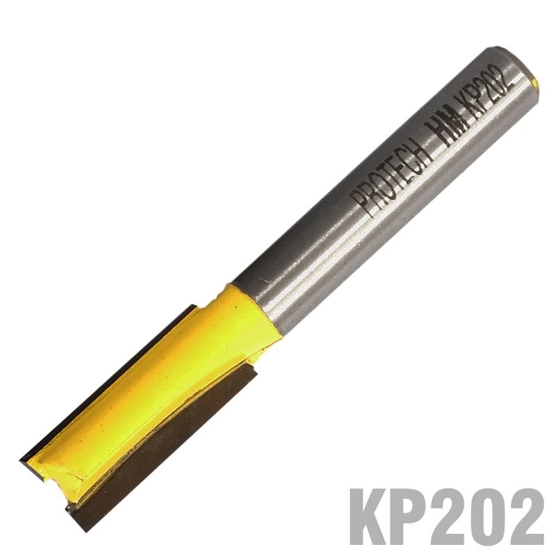 STRAIGHT BIT 5/16&#39; (7.9MM) X 1&#39;(25.4MM) TWO FLUTE 1/4&#39; SHANK