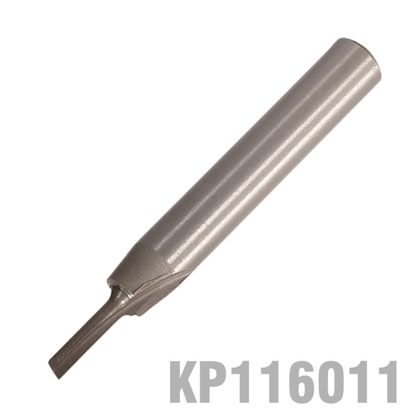 STRAIGHT BIT 3/32&#39; (2.4MM) X 1/2&#39; CUT SOLID CARBIDE 2 FLUTE 1/4&#39;SHANK