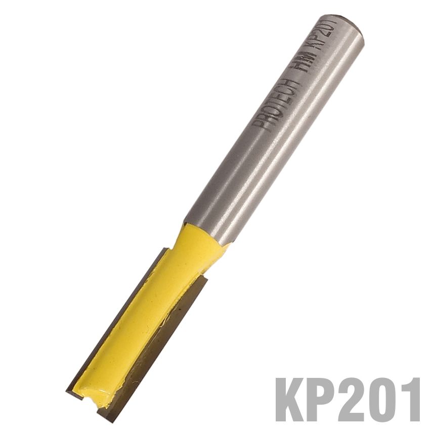 STRAIGHT BIT 1/4&#39; (6.35MM) X 3/4&#39;(19MM) TWO FLUTE 1/4&#39; SHANK