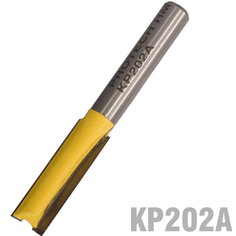 STRAIGHT BIT 5/16&#39; (7.9MM) X 1&#39;(25.4MM) TWO FLUTE LONG 1/4&#39; SHANK