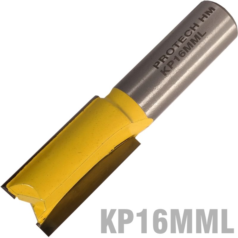 STRAIGHT BIT 16MM X 31MM CUT 2 FLUTE METRIC 1/2&#39; SHANK
