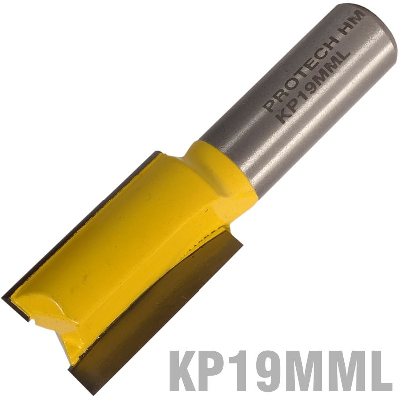 STRAIGHT BIT 19MM X 32MM CUT 2 FLUTE METRIC 1/2&#39; SHANK