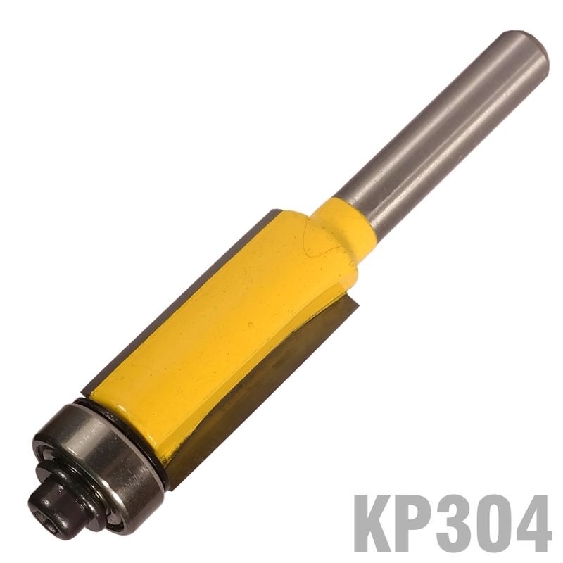 TRIM BIT 1/2&#39; X 1&#39;WITH BOTTOM BEARING 1/4&#39; SHANK