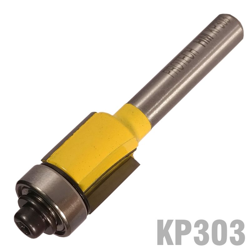 TRIM BIT 1/2&#39; X 1/2&#39;WITH BOTTOM BEARING 1/4&#39; SHANK