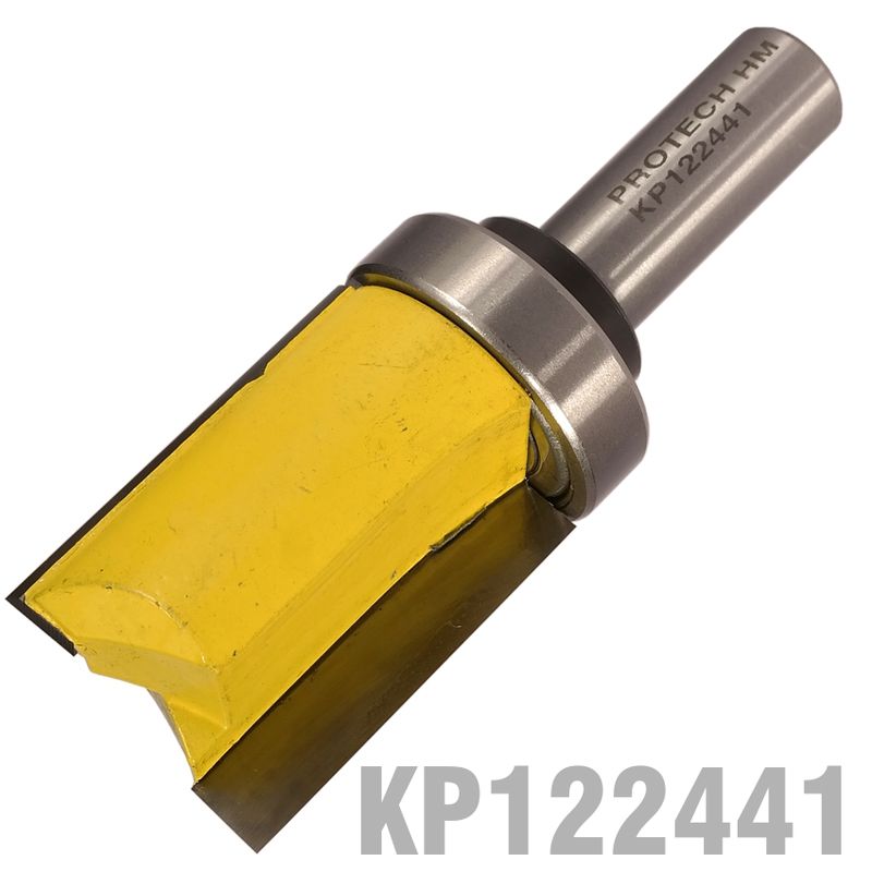 PATTERN FLUSH TRIM BIT. WITH SHANK MOUNTED BEARING 1 1/8&#39; X 1 1/2&#39; 1/2