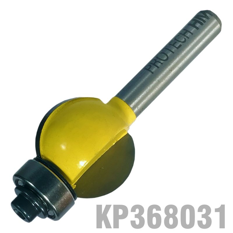 INTERNAL BULL NOSE 20MM X 5/8&#39; HALF RADIUS RADIUS 13/16&#39; 1/4&#39; SHANK