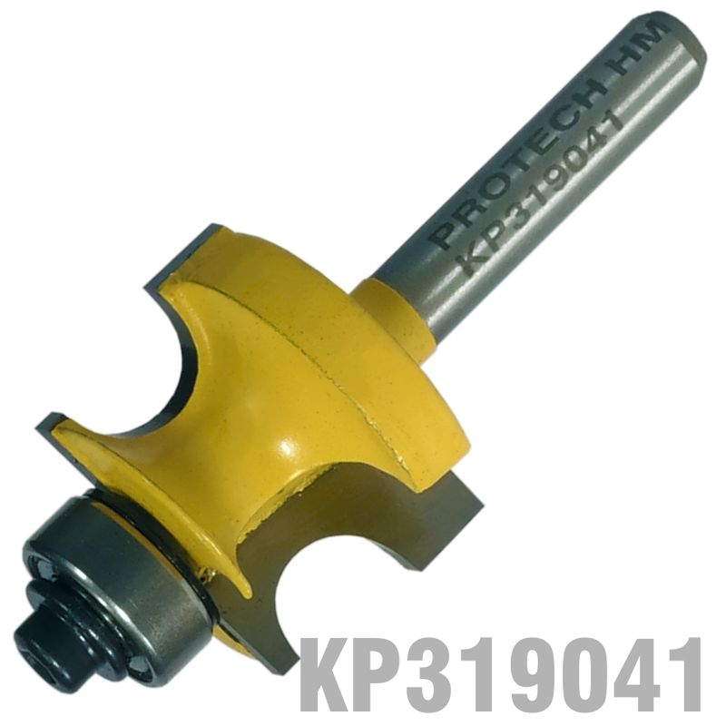 EDGE BEADING BIT 1&#39; X 11/16&#39; RADIUS 3/16&#39; 1/4&#39; SHANK
