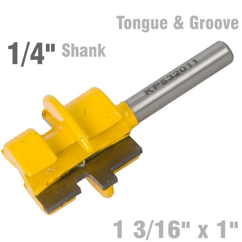 TONGUE &amp; GROOVE - PARALLEL 1 3/16&#39; x 1&#39; 1/4&#39; SHANK