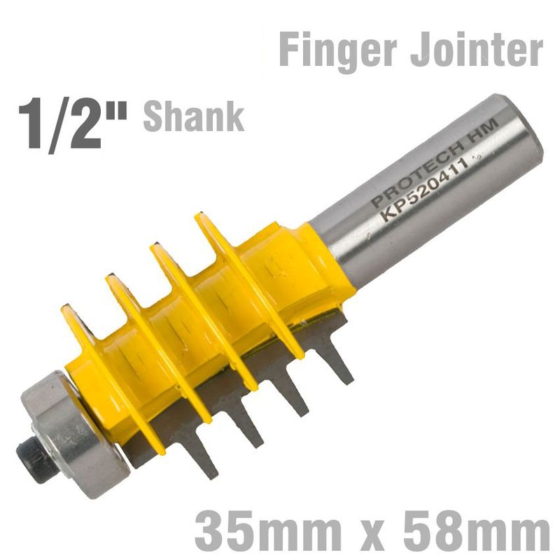 ECONOMY FINGER JOINTER 35MM X 58MM  1/2&#39; SHANK