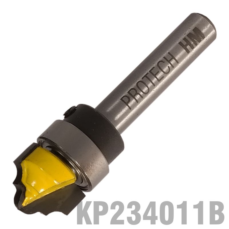 CLASSICAL BIT 1/2&#39; X 3/8&#39; WITH TOP BEARING 1/4&#39; SHANK
