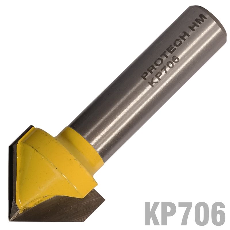V-GROOVE BIT TCT 1&#39; X 1/2&#39;SH
