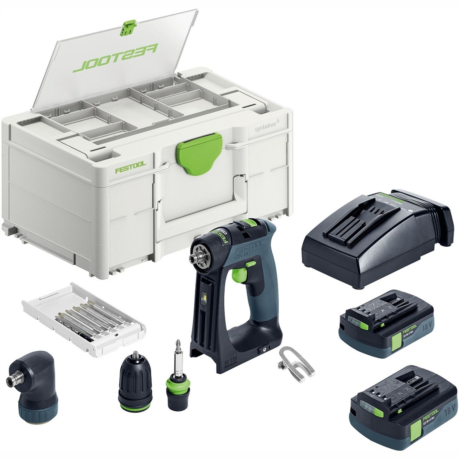 CORDLESS DRILL CXS18 C3.0-SET