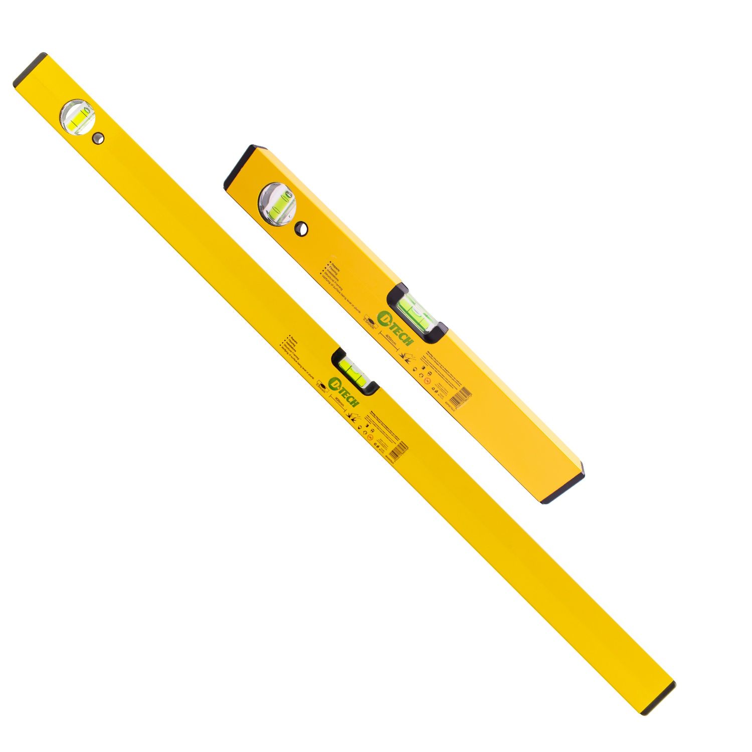 SPIRIT LEVEL BOX TYPE 2PC 400MM DTSL0040B &amp; 900MM DTSL0090B
