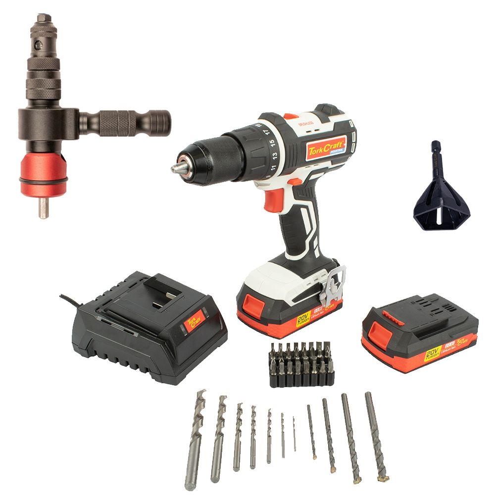 IMP/DRILL BAT AND STD CHARGER WITH CHAMFER TOOL 6MM-20MM