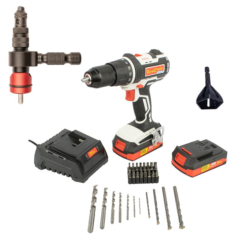 IMP/DRILL BAT AND STD CHARGER WITH CHAMFER TOOL 6MM-20MM