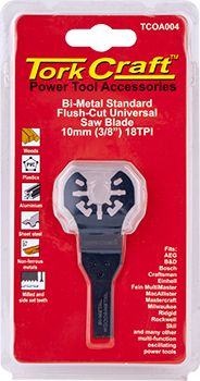 QUICK CHANGE FLUSH CUT METAL SAW BLADE 10MM(3/8&#39;)18TPI