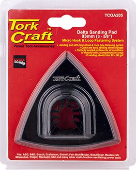 QUICK CHANGE BASE &amp; ARBOR 93MM HOOK AND LOOP DELTA MICRO