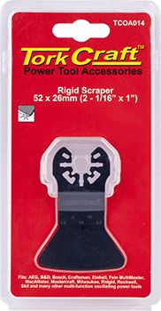 QUICK CHANGE RIGID SCRAPER 52X26MM(2-1/16&#39;X1&#39;)