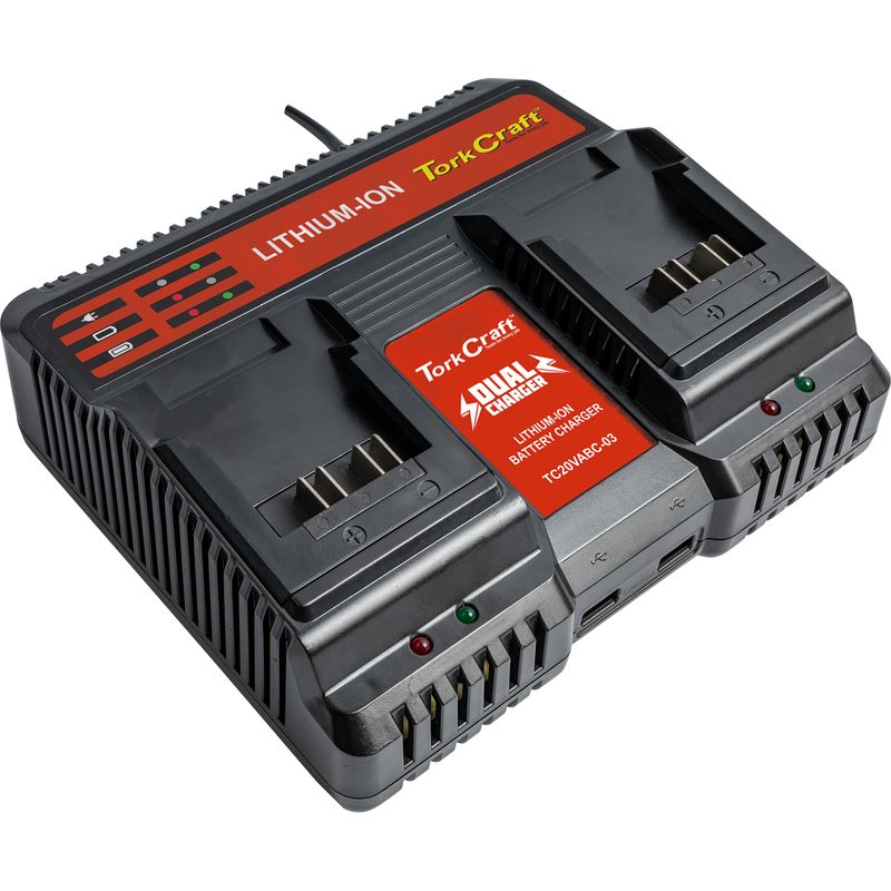 BATTERY CHARGER 20V 4.5A DUAL PORT 220V