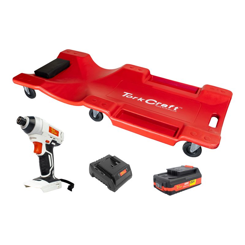 IMP DRIVER 110NM 2.AH BAT STD CHARGER PLASTIC CREEPER