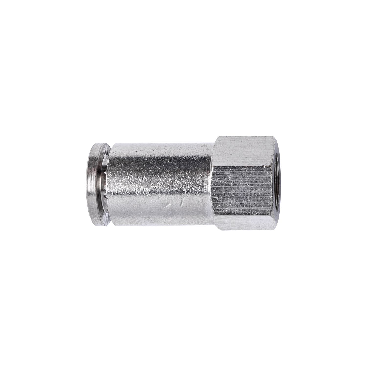 METAL PU FITTING STRAIGHT 6MM 1/8&#39; F