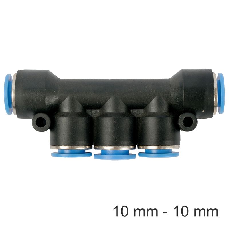PU HOSE FITTING MANIFOLD 10MM-10MM