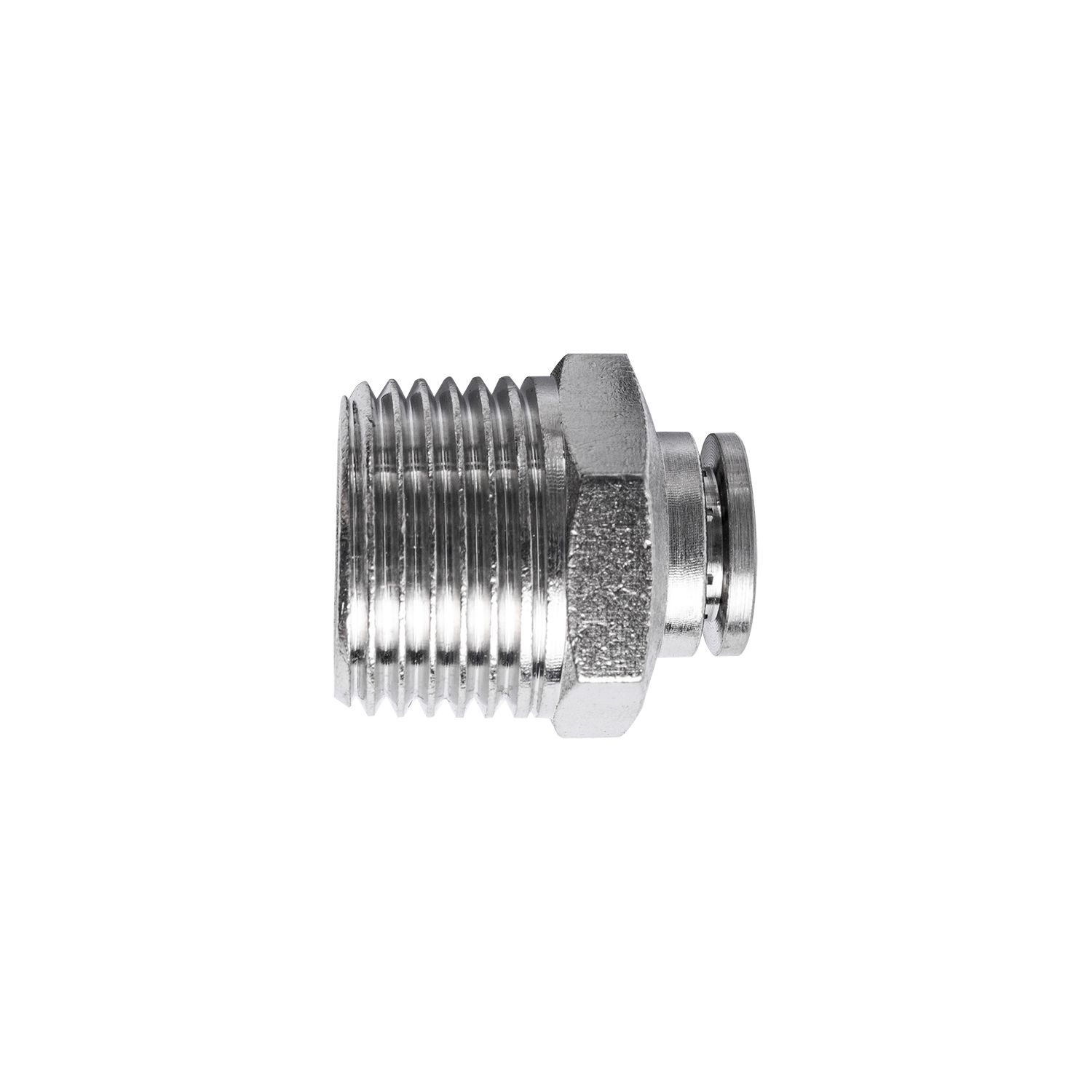 METAL PU FITTING STRAIGHT 8MM X 1/2&#39; M