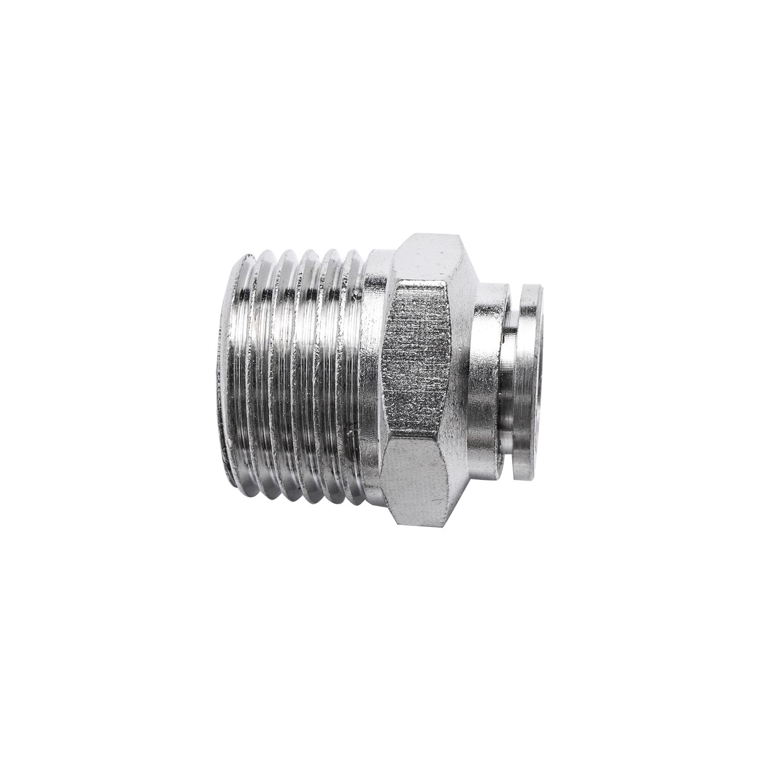 METAL PU FITTING STRAIGHT 10MM X 1/2&#39; M