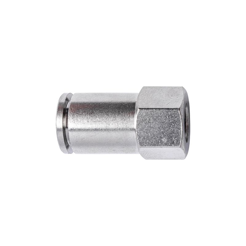 METAL PU FITTING STRAIGHT 10MM 1/8&#39; F