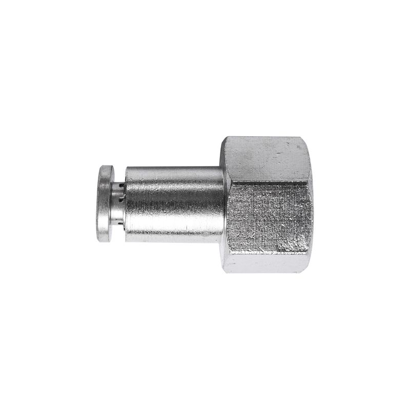 METAL PU FITTING STRAIGHT 4MM 1/8&#39; F