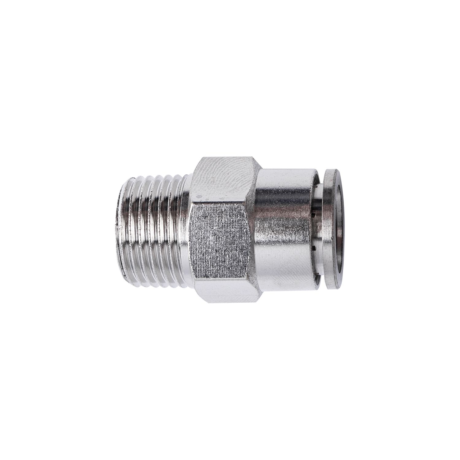METAL PU FITTING STRAIGHT 12MM X 3/8&#39; M