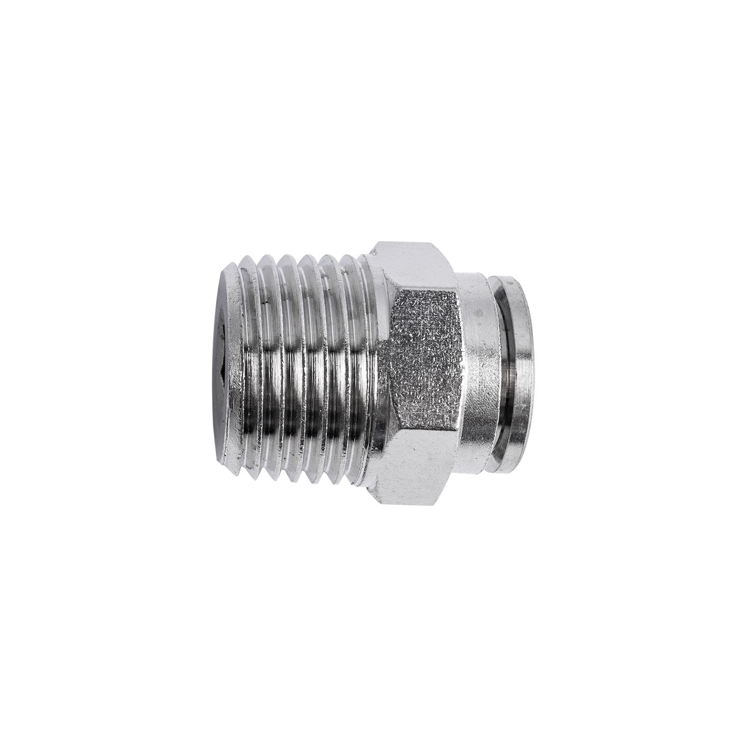 METAL PU FITTING STRAIGHT 12MM X 1/2&#39; M
