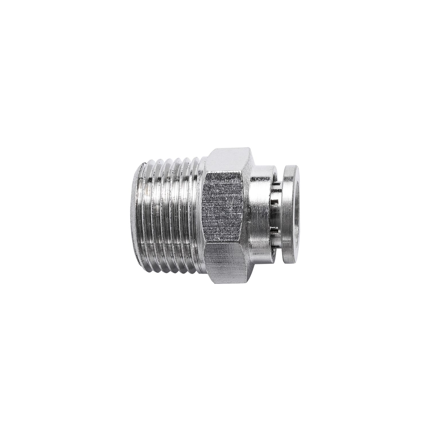 METAL PU FITTING STRAIGHT 8MM X 3/8&#39; M