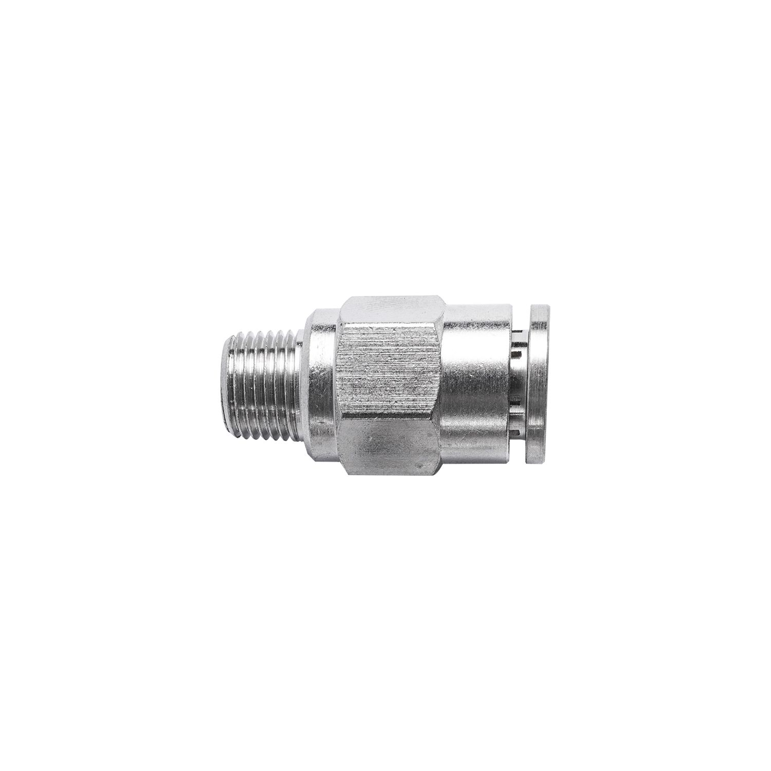 METAL PU FITTING STRAIGHT 8MM X 1/8&#39; M