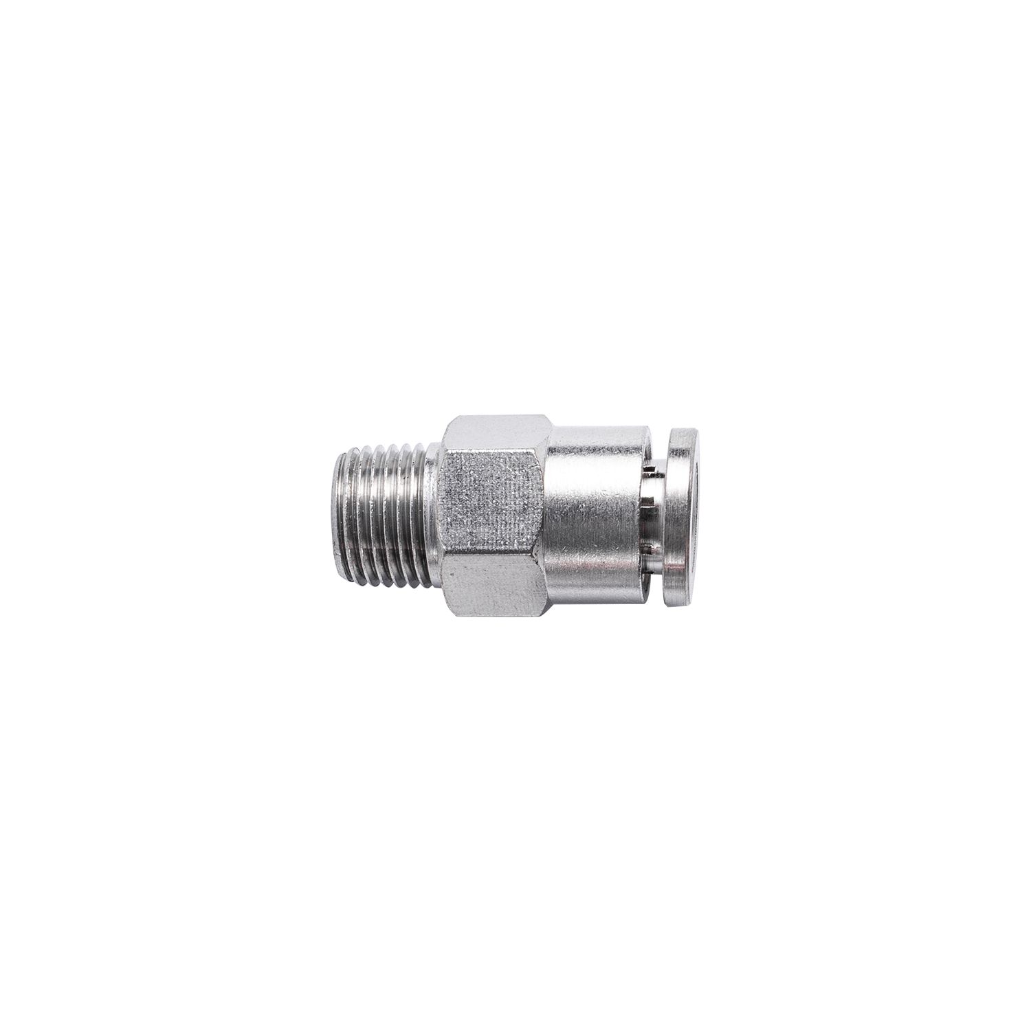 METAL PU FITTING STRAIGHT 6MM X 1/8&#39; M