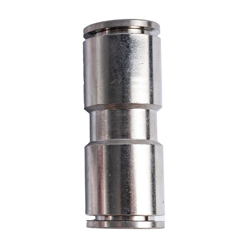 METAL PU FITTING STRAIGHT 12MM