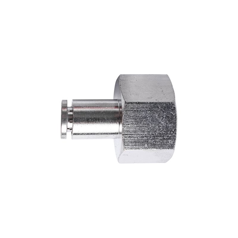 METAL PU FITTING STRAIGHT 6MM 1/2&#39; F