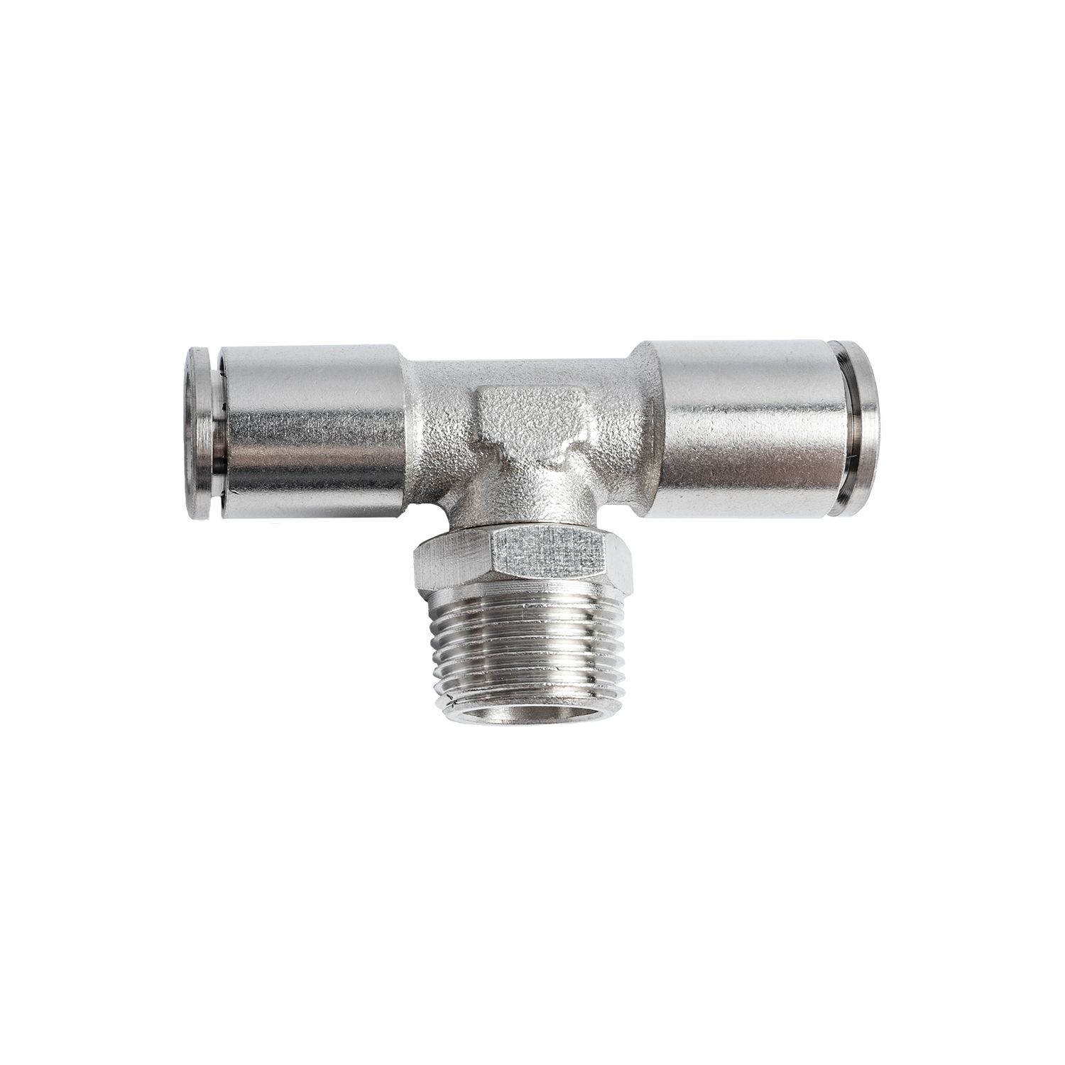 METAL PU FITTING T-JOINT 10MM 3/8&#39; M