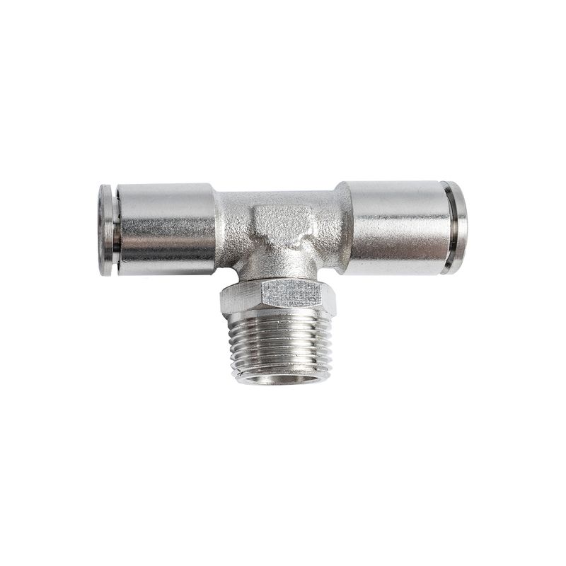 METAL PU FITTING T-JOINT 10MM 3/8&#39; M