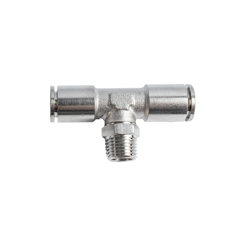 METAL PU FITTING T-JOINT 10MM 1/4&#39; M
